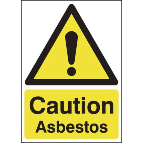 Caution Asbestos Sign (10048R)